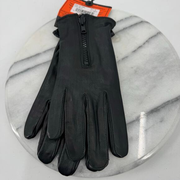 NWT Milwaukee Leather SH226D Men's Black Unlined Leather Gloves - Picture 6 of 7